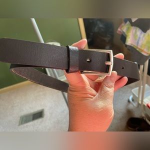 Genuine leather size medium kids belt